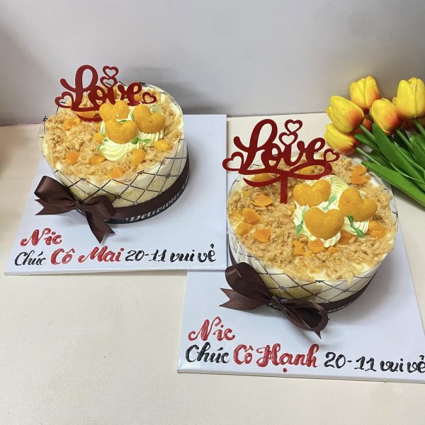 Bánh Kem Bông Lan Trứng Muối | BKTM 0001