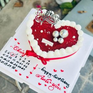 Bánh Kem Trái Tim | TT 0004