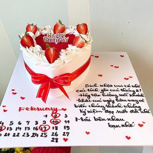 Bánh Kem Trái Tim | TT 0011