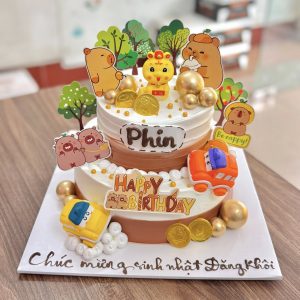 Bánh Kem Dành Cho Bé 2 Tầng | EB0038